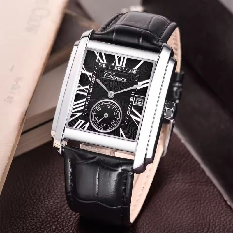chenxi 8216 hot selling top brand business men's watch quartz military calendar waterproof men's leather strap elegant clock chenxi 8216 hot selling top brand business men's watch quartz military calendar waterproof men's leather strap elegant clock