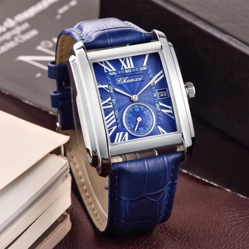 chenxi 8216 hot selling top brand business men's watch quartz military calendar waterproof men's leather strap elegant clock chenxi 8216 hot selling top brand business men's watch quartz military calendar waterproof men's leather strap elegant clock
